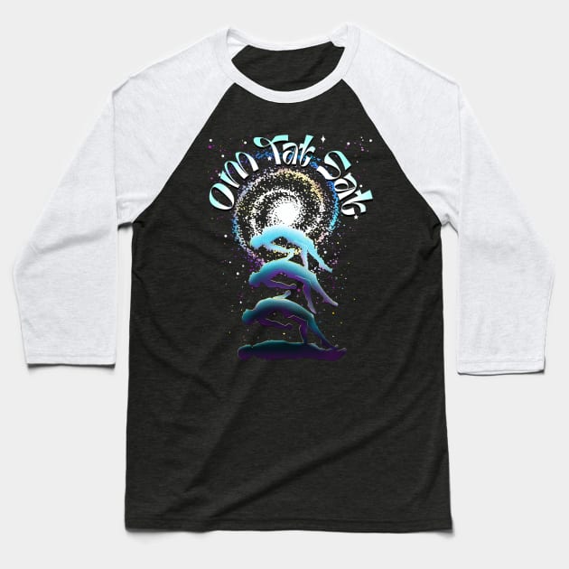 Om Tat Sat - Merging with the Infinite Baseball T-Shirt by Roy's Disturbia